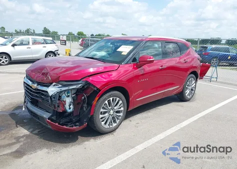 2019 Chevrolet Blazer Premier из США, поврежденный, VIN 3GNKBFRS0KS694315